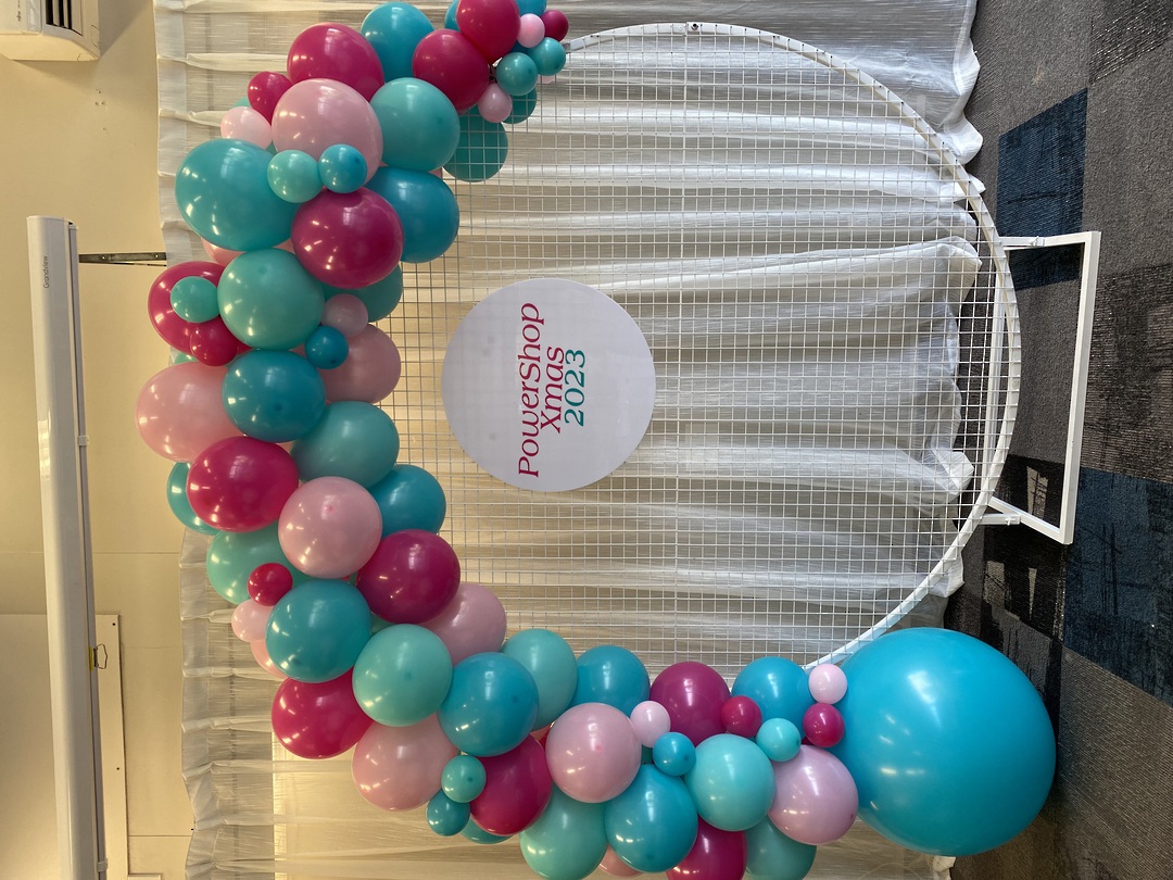 ON SPECIAL - Balloon Garland, frame and custom print board package image 1